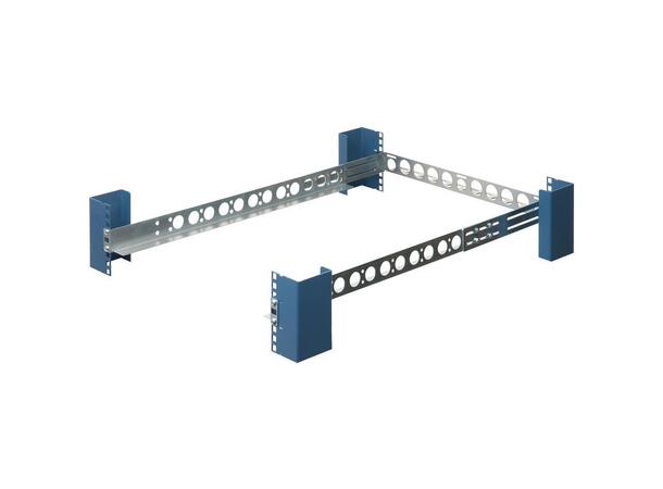 IFI Universal Rack Rails 1U Monteringsdybde 254 - 806 mm, Maks 20Kg 
